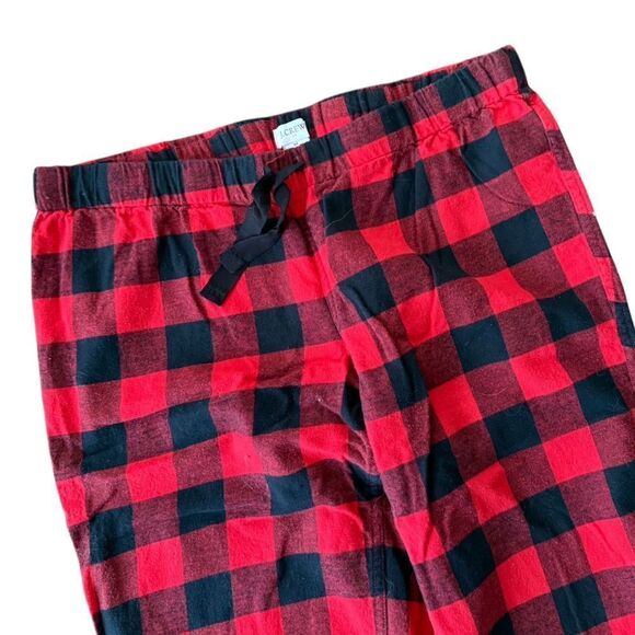 J. Crew Pajama Pants Yarn-dyed Flannel Buffalo Plaid Medium - Picture 3 of 4